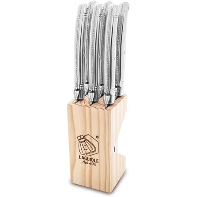 LaGuiole - Steakkniv Set 6st - Rostfritt Stål - Premium Line LaGuiole - Steakkniv Set 6st - Rostfritt Stål - Premium Line