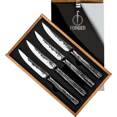 Forged Brute Messerset - Steakmesser - 4 Stück Forged Brute Messerset - Steakmesser - 4 Stück