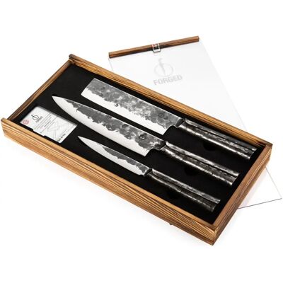 Forged Brute Set di coltelli 3 pezzi - Set di coltelli Forged Brute Set di coltelli 3 pezzi - Set di coltelli