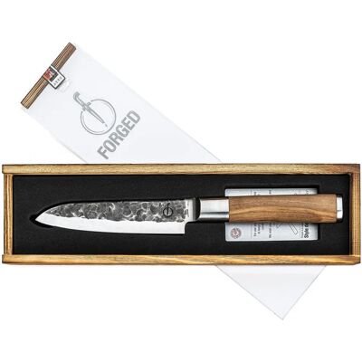 Style De Vie Olive Santoku-kniv - 14cm - Allsidig Kjøkkenverktøy Style De Vie Olive Santoku-kniv - 14cm - Allsidig Kjøkkenverktøy
