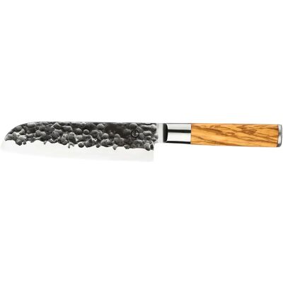 Forged Olive Steel 18cm Santoku-Messer - Küchenmesser Forged Olive Steel 18cm Santoku-Messer - Küchenmesser