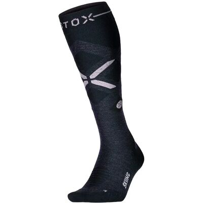 Stox W3 Chaussettes de Ski Marine - Femmes - Publicité Stox W3 Chaussettes de Ski Marine - Femmes - Publicité