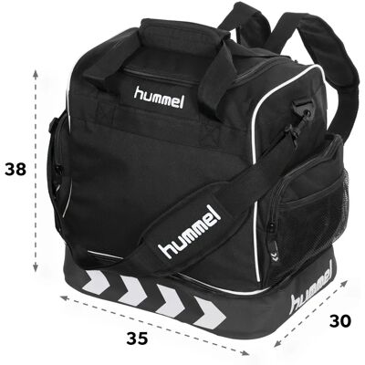 Hummel Pro Rugzak Supreme - Zwart - Maat: One Size - Rugzak Hummel Pro Rugzak Supreme - Zwart - Maat: One Size - Rugzak