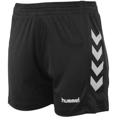 Hummel Aarhus Shorts - Zwart - M - Vrouwen sportshorts Hummel Aarhus Shorts - Zwart - M - Vrouwen sportshorts