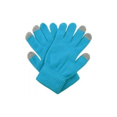Muvit MUHTG0015 Touchscreen-Handschuhe - Unisex, Blau Muvit MUHTG0015 Touchscreen-Handschuhe - Unisex, Blau