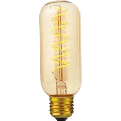 Schiefer Lighting SPL E27 LED Buislamp 4W Goud 2000K 220V/240V Schiefer Lighting SPL E27 LED Buislamp 4W Goud 2000K 220V/240V