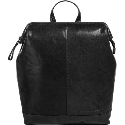 Cityrucksack SPIKES & SPARROW - Echtes Leder, 30x27x10cm - Rucksack Cityrucksack SPIKES & SPARROW - Echtes Leder, 30x27x10cm - Rucksack