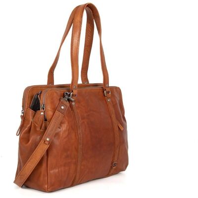 SPIKES & SPARROW Laptoptasche - echtes Leder 38x28x14cm SPIKES & SPARROW Laptoptasche - echtes Leder 38x28x14cm