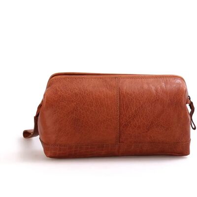 SPIKES & SPARROW Leder Kulturtasche - Unisex SPIKES & SPARROW Leder Kulturtasche - Unisex