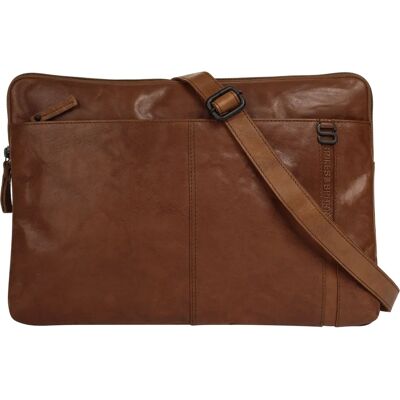 Spikes & Sparrow Leder Laptop-Hülle - Cognac - 15,6" - Laptop Sleeve Spikes & Sparrow Leder Laptop-Hülle - Cognac - 15,6" - Laptop Sleeve
