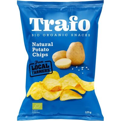Trafo Økologiske Saltede Potetgull - Snacks Trafo Økologiske Saltede Potetgull - Snacks