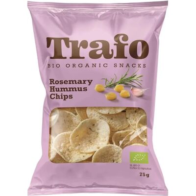TRAFO Bio Glutenfreie Kichererbsen-Chips mit Rosmarin - 75g TRAFO Bio Glutenfreie Kichererbsen-Chips mit Rosmarin - 75g