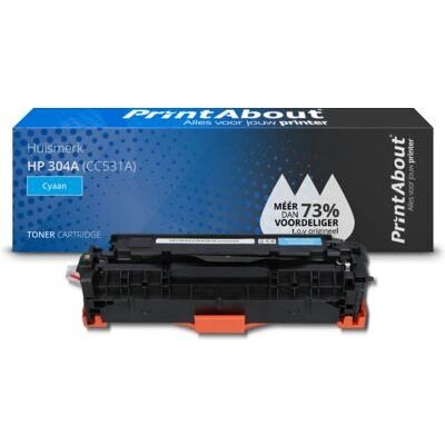 PrintAbout CC531A Toner Cyan - Tonerpatrone PrintAbout CC531A Toner Cyan - Tonerpatrone