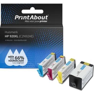 PrintAbout C2N92AE-PA cartouche d'encre - Grande capacité - Multicolore - Compatible HP - Publicité PrintAbout C2N92AE-PA cartouche d'encre - Grande capacité - Multicolore - Compatible HP - Publicité
