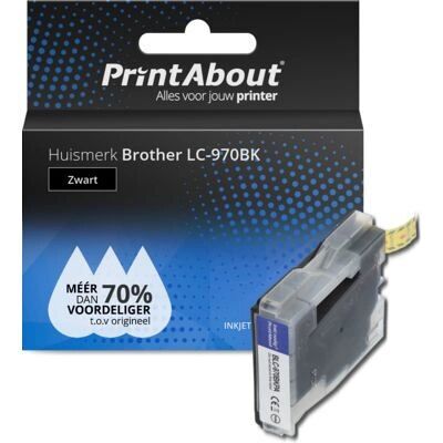 Brother LC-970BK Schwarze Druckerpatrone - Kompatibel Brother LC-970BK Schwarze Druckerpatrone - Kompatibel