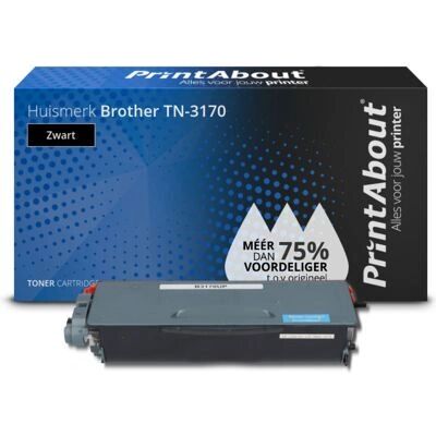 PrintAbout Cartouche de toner TN-3170 - Noir - Publicité PrintAbout Cartouche de toner TN-3170 - Noir - Publicité