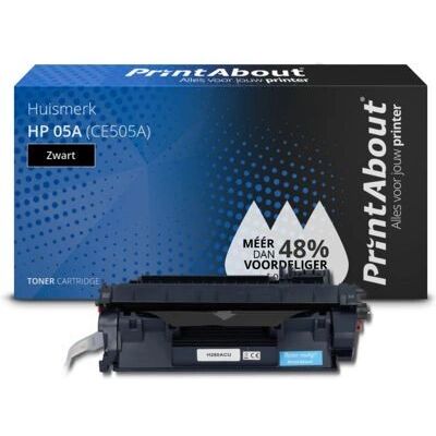 PrintAbout CE505A Toner Noir - Cartouche de Toner - Publicité PrintAbout CE505A Toner Noir - Cartouche de Toner - Publicité