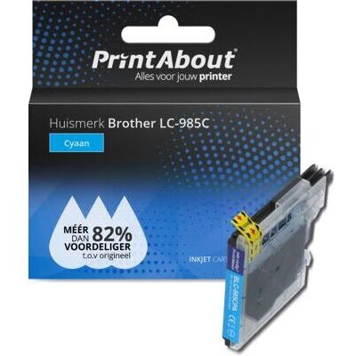 PrintAbout LC-985C Tintenpatrone - Cyan PrintAbout LC-985C Tintenpatrone - Cyan