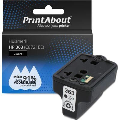 PrintAbout Cartouche d'Encre C8721EE - Noir - Compatible HP PrintAbout Cartouche d'Encre C8721EE - Noir - Compatible HP