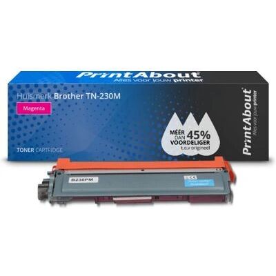 PrintAbout TN-230M Toner Magenta - Compatible Brother - Publicité PrintAbout TN-230M Toner Magenta - Compatible Brother - Publicité
