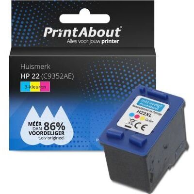 Cartouche d'encre PrintAbout C9352AE - Compatible HP - Publicité Cartouche d'encre PrintAbout C9352AE - Compatible HP - Publicité