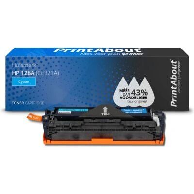 PrintAbout CE321A Toner Cyan - Cartouche toner pour HP 128A - Publicité PrintAbout CE321A Toner Cyan - Cartouche toner pour HP 128A - Publicité