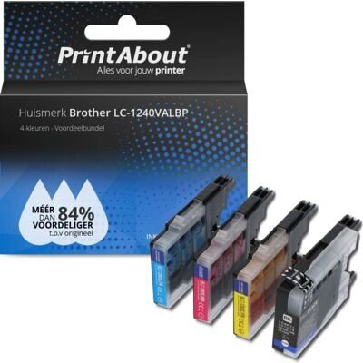 PrintAbout cartuccia inchiostro LC-1240VALBP - Multicolore - Stampa economica PrintAbout cartuccia inchiostro LC-1240VALBP - Multicolore - Stampa economica