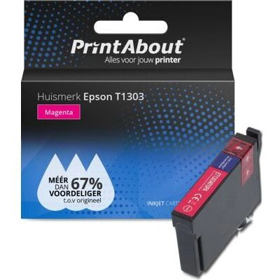 PrintAbout T1303 Magenta Tintenpatrone - Druckerzubehör PrintAbout T1303 Magenta Tintenpatrone - Druckerzubehör