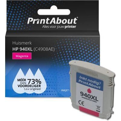 PrintAbout C4908AE Magenta Hochkapazitätsdruckpatrone - Tintenpatrone PrintAbout C4908AE Magenta Hochkapazitätsdruckpatrone - Tintenpatrone