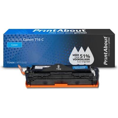 PrintAbout Kompatibler Cyan Toner 716 C PrintAbout Kompatibler Cyan Toner 716 C
