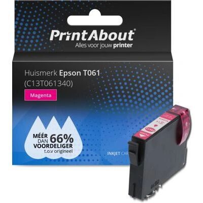 PrintAbout C13T061340 Magenta Tintenpatrone - Druckerpatrone PrintAbout C13T061340 Magenta Tintenpatrone - Druckerpatrone