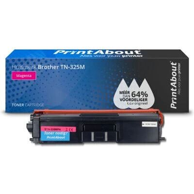 PrintAbout TN-325M Toner Magenta Grande Capacité - Fournitures d'impression - Publicité PrintAbout TN-325M Toner Magenta Grande Capacité - Fournitures d'impression - Publicité