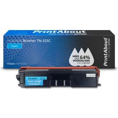 PrintAbout TN-325C Cyan Toner - Hohe Kapazität - Druckertyp PrintAbout TN-325C Cyan Toner - Hohe Kapazität - Druckertyp
