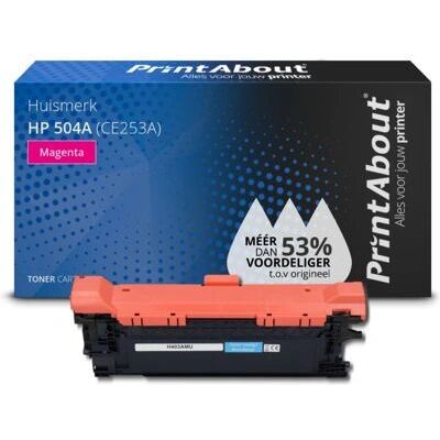 PrintAbout CE253A Toner Magenta - Toner für HP PrintAbout CE253A Toner Magenta - Toner für HP