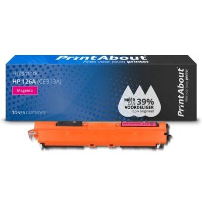 PrintAbout Cartouche de toner CE313A - Magenta - Cartouche de toner - Publicité PrintAbout Cartouche de toner CE313A - Magenta - Cartouche de toner - Publicité