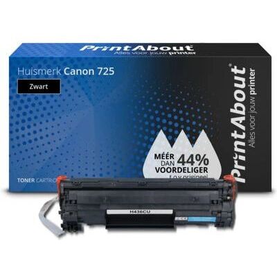 PrintAbout Canon 725 Schwarzer Toner PrintAbout Canon 725 Schwarzer Toner