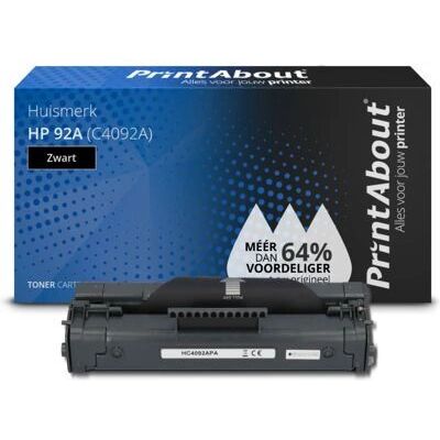 PrintAbout C4092A Toner Noir - Cartouche de Toner - Publicité PrintAbout C4092A Toner Noir - Cartouche de Toner - Publicité