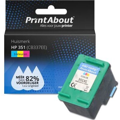 PrintAbout CB337EE - Cartouche d'Encre 3 Couleurs pour HP PrintAbout CB337EE - Cartouche d'Encre 3 Couleurs pour HP