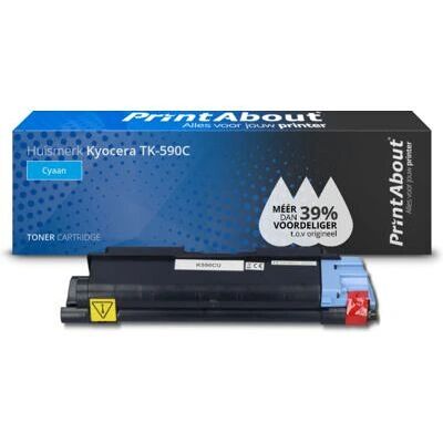 PrintAbout TK-590C Cyan Toner - Druckerzubehör PrintAbout TK-590C Cyan Toner - Druckerzubehör