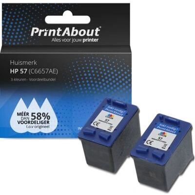 PrintAbout C6657AE - Mehrfarbige Tintenpatrone - HP kompatibel PrintAbout C6657AE - Mehrfarbige Tintenpatrone - HP kompatibel