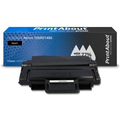 PrintAbout 106R01486 Schwarz Toner - Kompatibel mit Xerox PrintAbout 106R01486 Schwarz Toner - Kompatibel mit Xerox