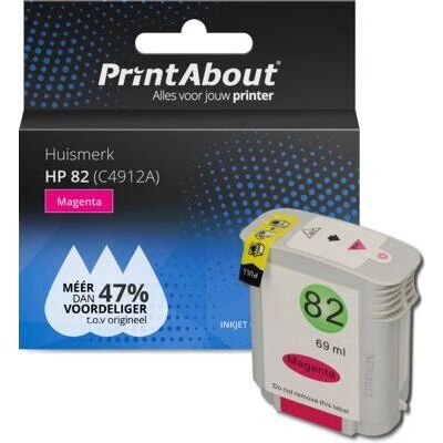 PrintAbout C4912A Tintenpatrone - Magenta - Kompatibel mit HP 82 PrintAbout C4912A Tintenpatrone - Magenta - Kompatibel mit HP 82