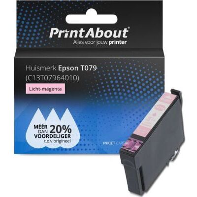 Epson T079 Magenta Druckerpatrone - Kompatibel PrintAbout T079 Magenta Epson T079 Magenta Druckerpatrone - Kompatibel PrintAbout T079 Magenta
