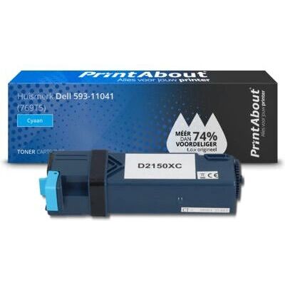 PrintAbout 593-11041 Toner - Kompatibel mit Dell - Cyan PrintAbout 593-11041 Toner - Kompatibel mit Dell - Cyan