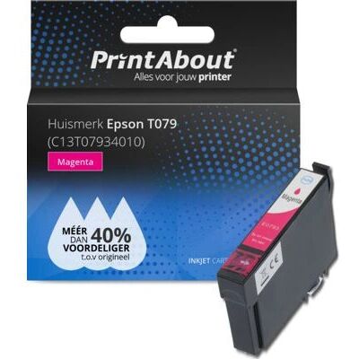 PrintAbout Epson T079 Magenta Tintenpatrone PrintAbout Epson T079 Magenta Tintenpatrone