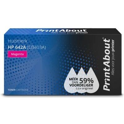 PrintAbout CB403A Toner Magenta - Kompatibel mit HP 642A (CB403A) - Magenta PrintAbout CB403A Toner Magenta - Kompatibel mit HP 642A (CB403A) - Magenta