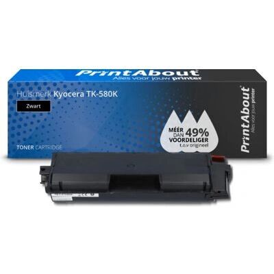 PrintAbout Cartouche de toner TK-580K - Noir - Consommables d'impression - Publicité PrintAbout Cartouche de toner TK-580K - Noir - Consommables d'impression - Publicité