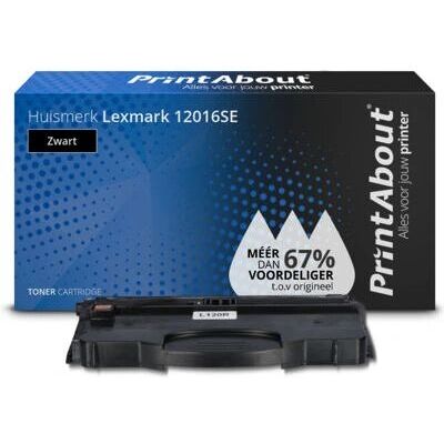 PrintAbout 12016SE Toner Schwarz - Für Lexmark geeignet PrintAbout 12016SE Toner Schwarz - Für Lexmark geeignet