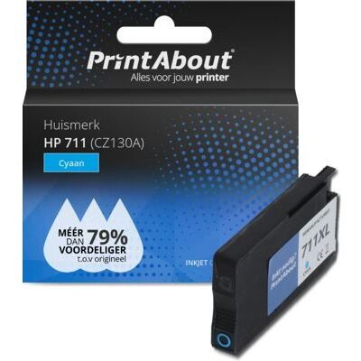 PrintAbout CZ130A Cyan Tintenpatrone - Druckerpatrone PrintAbout CZ130A Cyan Tintenpatrone - Druckerpatrone