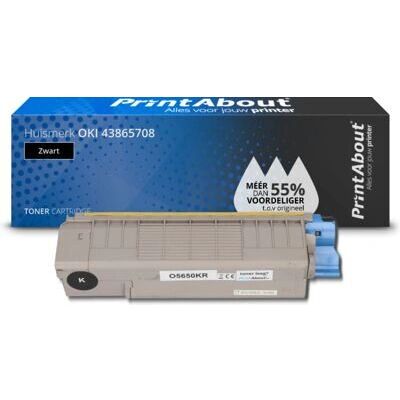 PrintAbout 43865708 Toner Kartusche - Schwarz - Druckertoner PrintAbout 43865708 Toner Kartusche - Schwarz - Druckertoner